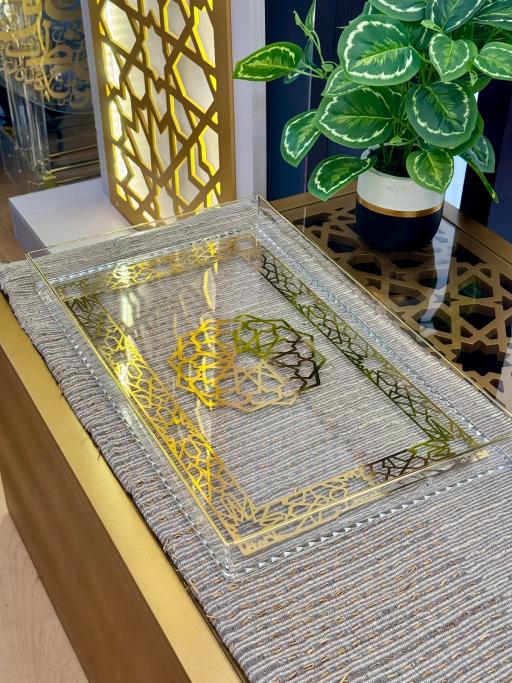 Saad Acrylic Serving Tray - image 4
