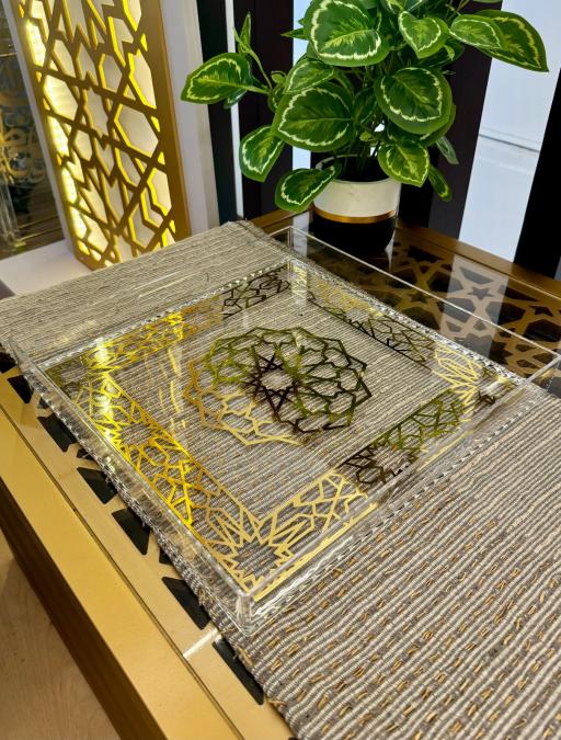 Saleem Acrylic Serving Tray - image 2