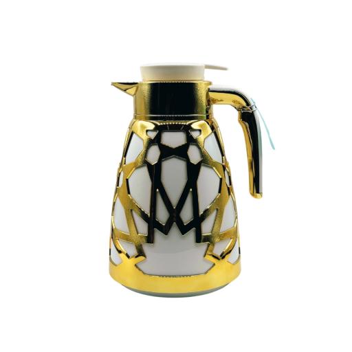 Najma White-Gold / Black-Gold Thermos Flask - image 2