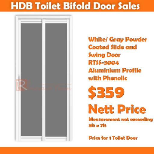 HDB Toilet Door - Slide and Swing Door (Basic Promotion Set) - https://hitpay-production.s3.ap-southeast-1.amazonaws.com/products/9d1628938d0d4e38b3a1b1088385a55c.jpeg