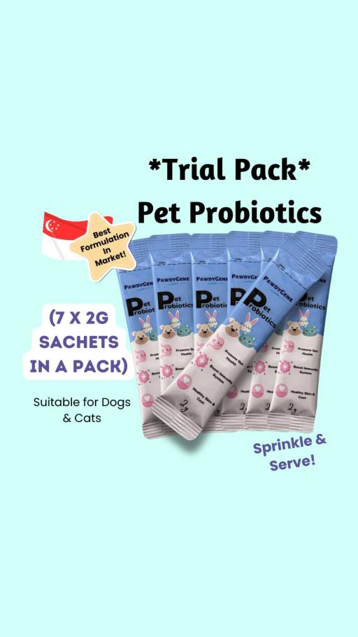 *Trial*PawdyGene Pet Pre & Probiotics (Gut Health/Skin & Coat Health/Boost Immunity System/General Health)*SG Product* - image 1