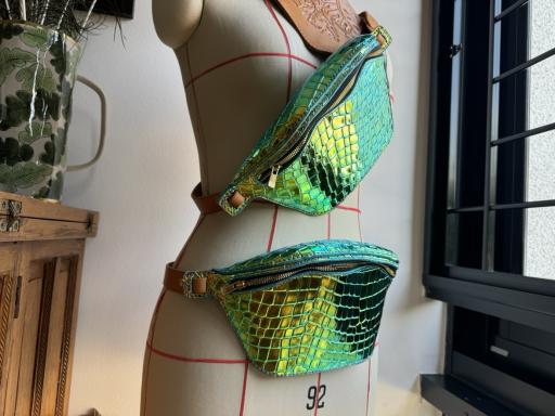 Holographic multi-way waist bag - image 1