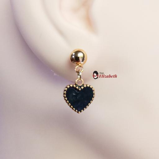 Lady Cordelia Black Heart Necklace - image 4
