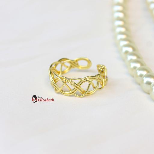 Elven Braid Wire Ring - image 2