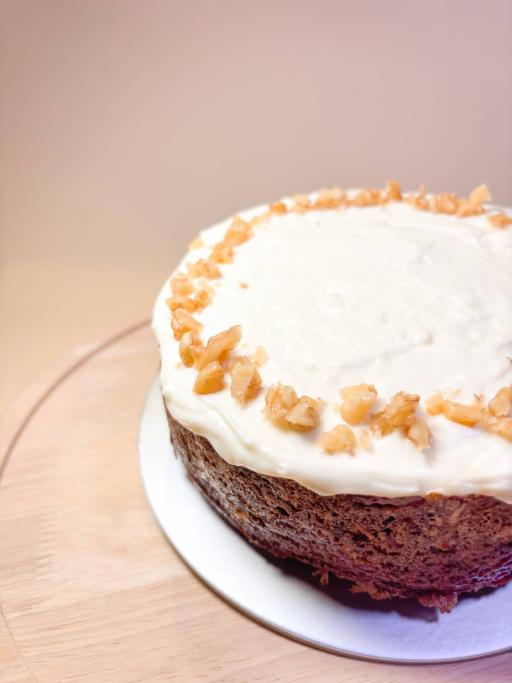 6" Banana Walnut Cake w/ Cream Cheese Icing - image 2