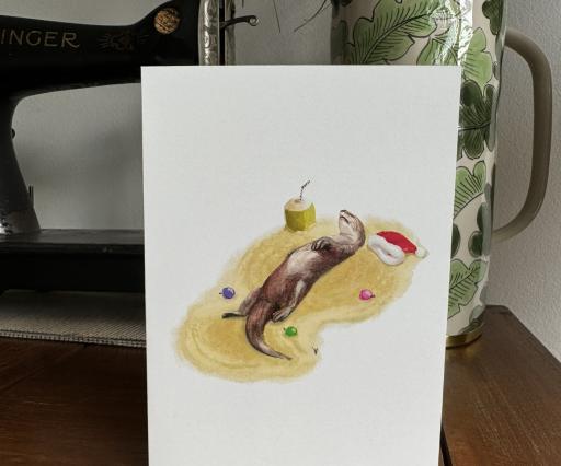 Christmas Greeting cards- Ottercolours - image 4