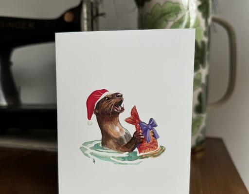 Christmas Greeting cards- Ottercolours - image 2