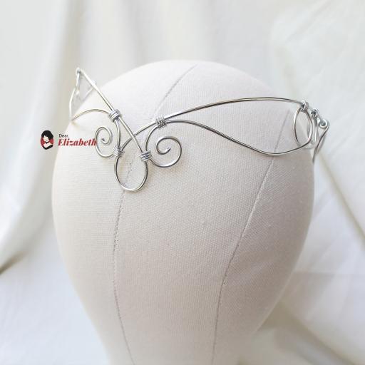 Eloira Droplet Swirl Circlet - image 3