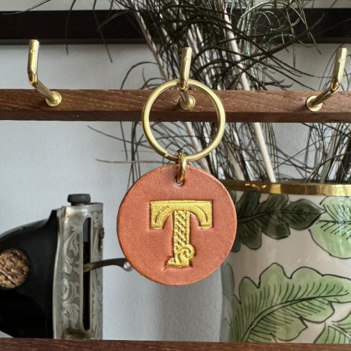 Ornate Letter tag keychains - image 3