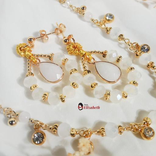 Duchess Ofelia Opal and Jasper Crystals Jewelry - image 1