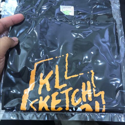 KLSN 10 Years Roundneck Cotton Tshirt [Black] - image 2