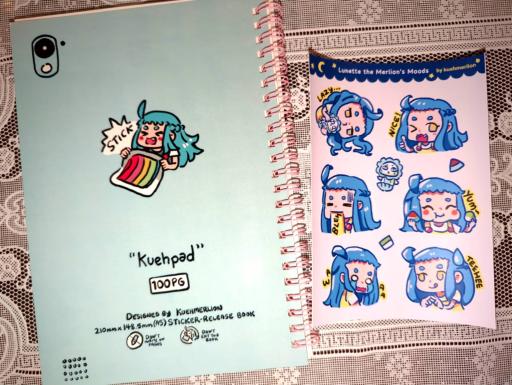 Kueh-pad Blank Sticker Album - image 3