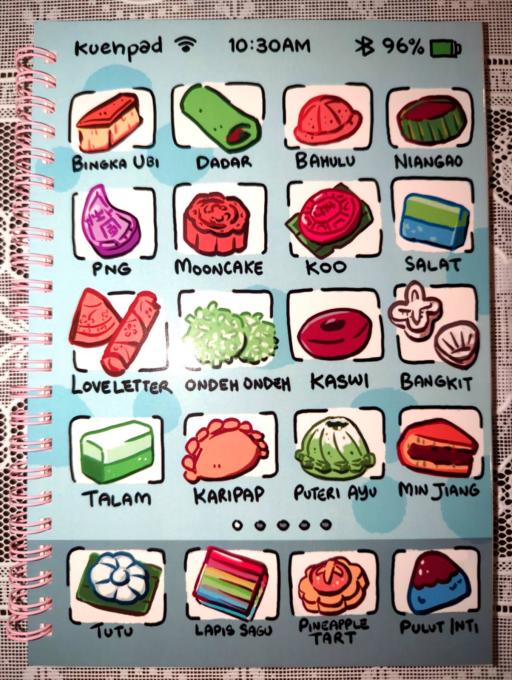 Kueh-pad Blank Sticker Album - image 2