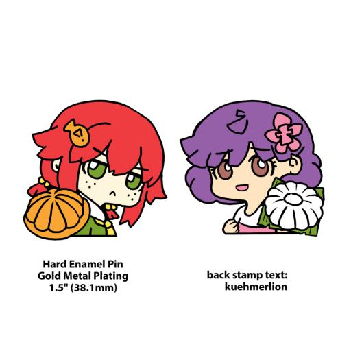 Kaya & Clarissa Lapel Pin - image 2