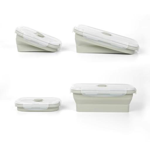 Silicone Collapsible Containers (Rectangle) - image 4