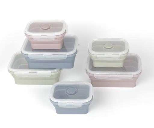 Silicone Collapsible Containers (Rectangle) - image 2