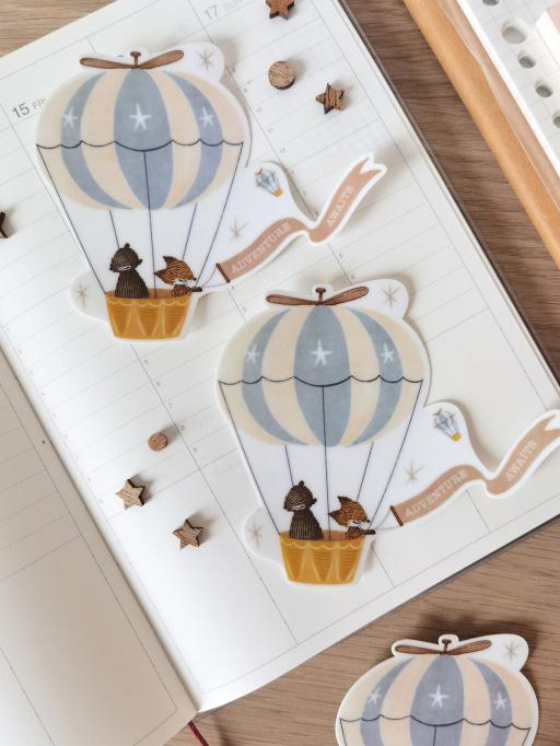 Adventure Awaits, Hot Air Balloon - Waterproof Sticker - https://hitpay-production.s3.ap-southeast-1.amazonaws.com/products/9df71ee90e074bdfa3a09581ae756dd9.jpeg