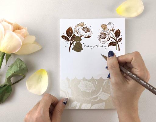 Bear & David Austin Rose - Copper Foil Notepad | Botanical Collection - https://hitpay-production.s3.ap-southeast-1.amazonaws.com/products/9df72d079e0145fd8d80bbb2fdbdae4d.jpeg