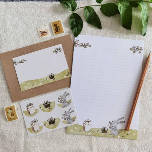 Summer Meadow Blooms - Summer Letter Writing Set - image 6
