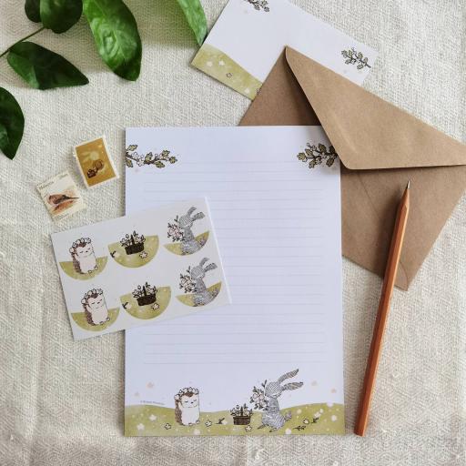 Summer Meadow Blooms - Summer Letter Writing Set - image 5