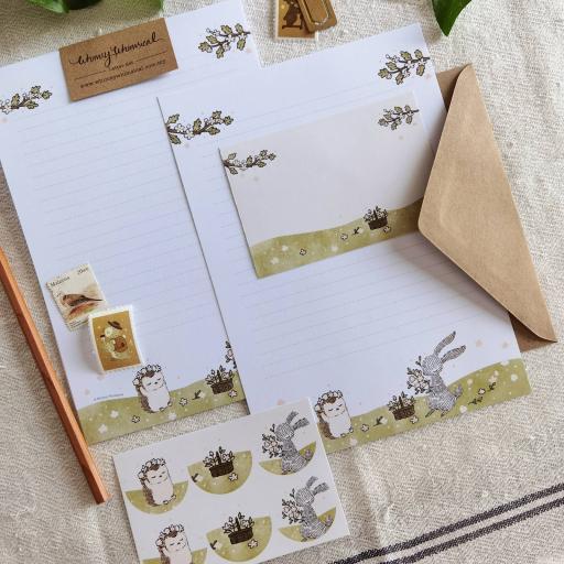 Summer Meadow Blooms - Summer Letter Writing Set - image 2