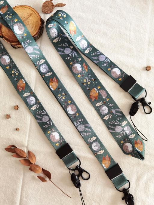 Forest Critters - Woodland Lanyard - https://hitpay-production.s3.ap-southeast-1.amazonaws.com/products/9df907c33b254951b0f06115d5bca456.jpeg