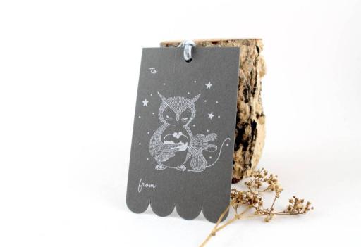 Owl, Mouse & Sweet Cake – Silver White Ink on Sombre Grey Card Gift Tags (Special Discount) - https://hitpay-production.s3.ap-southeast-1.amazonaws.com/products/9dfb48cef7b448388f4aae61d5184987.jpeg