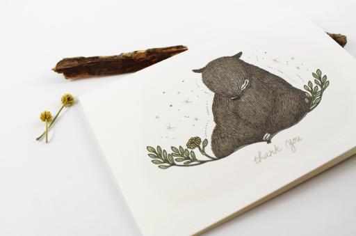 Thank You, Bear - Greeting Card (Special Discount) - image 2