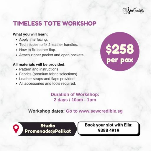 Timeless Tote Workshop - image 2