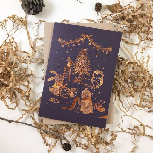 Merry Merry Christmas - Copper Foil Christmas Greeting Card - https://hitpay-production.s3.ap-southeast-1.amazonaws.com/products/9dfd5107a97840c6922f4fb9445216d7.jpeg
