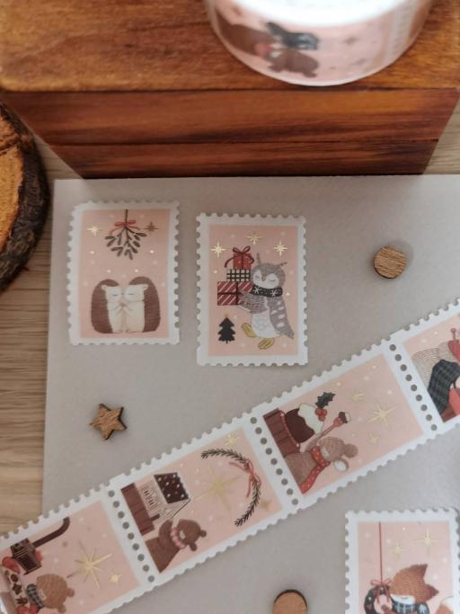 Woodland Christmas Advent - Christmas Stamp Washi Tape - https://hitpay-production.s3.ap-southeast-1.amazonaws.com/products/9e0b0ed22d7543de91d6c9a025554776.jpeg
