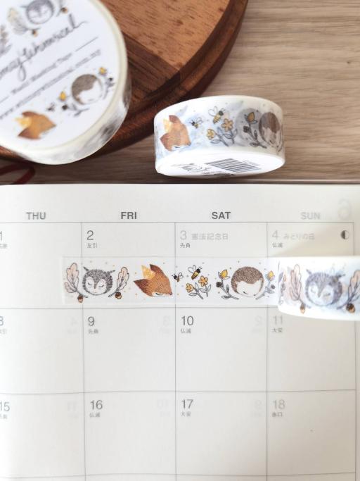 Forest Critters - Washi Tape - https://hitpay-production.s3.ap-southeast-1.amazonaws.com/products/9e23af0a15e04ee494988235fde008e2.jpeg