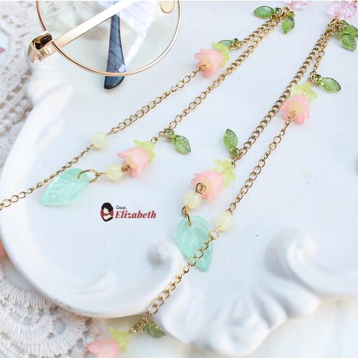 Florence Spring Flowers Eyeglass Lanyard - image 4
