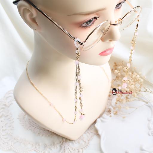 Primrose Pastel Crystals Eyeglass Lanyard - image 5
