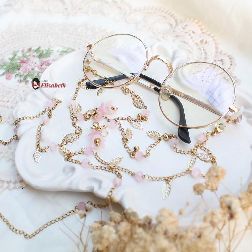 Primrose Pastel Crystals Eyeglass Lanyard - image 4