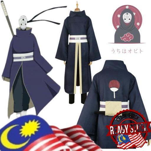 Adult Naruoto Akatsuki Ninja Uchiha Obito Cosplay Costume Mask Kimono Halloween Party Event - https://hitpay-production.s3.ap-southeast-1.amazonaws.com/products/9e3b341ff03247da924f3d98982ee94e.jpeg