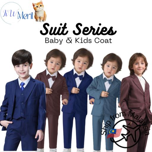 Kids Baby Wedding Suit 5PCS Set Baby Boys 1 Year Birthday Kids Luxurious Photograph Suit Child Performance Party Show - https://hitpay-production.s3.ap-southeast-1.amazonaws.com/products/9e3b3724e7a84dc1848352cf5ca162bf.jpeg