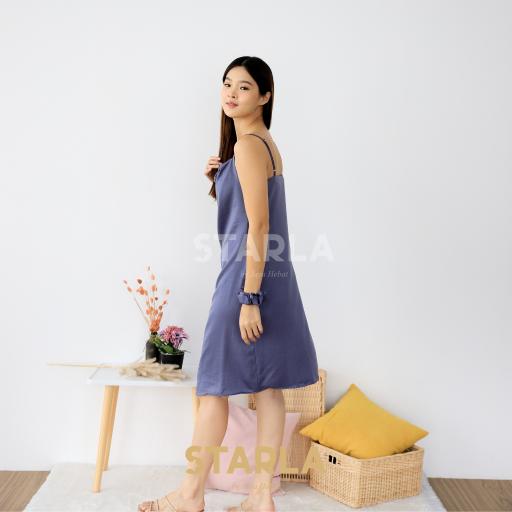 Tact Short Slip Satin Mini Dress - image 2