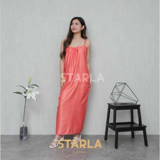 Mia Summer Backless Long Dress Wanita - image 6