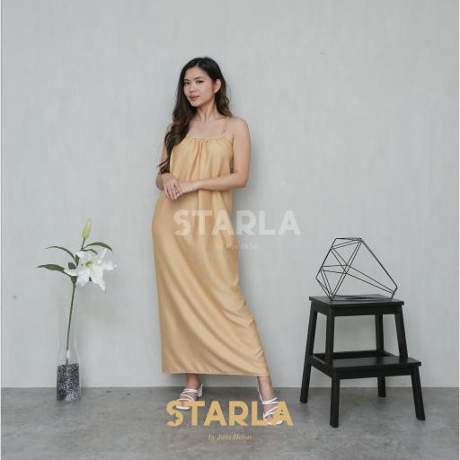Mia Summer Backless Long Dress Wanita - image 4