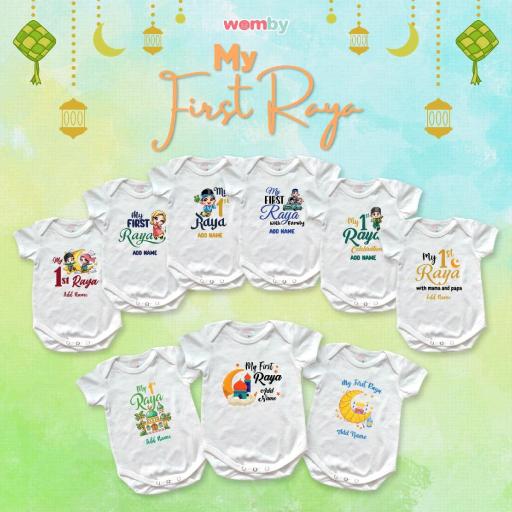 Baju Raya Baby Newborn My First Raya White Rompers - https://hitpay-production.s3.ap-southeast-1.amazonaws.com/products/9e65b70c381f4fc4bf8f13da1c559057.jpeg