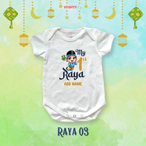 Baju Raya Baby Newborn My First Raya White Rompers - https://hitpay-production.s3.ap-southeast-1.amazonaws.com/products/9e65cfa5a0f04ba09050add827245975.jpeg