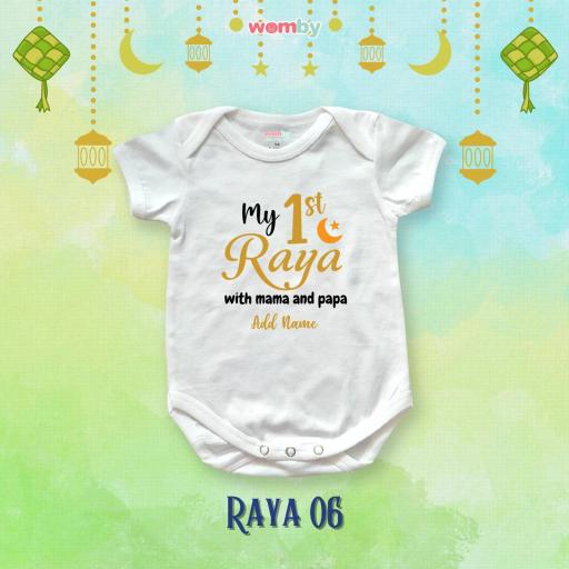 Baju Raya Baby Newborn My First Raya White Rompers - https://hitpay-production.s3.ap-southeast-1.amazonaws.com/products/9e65cfb5c10042149874ddeca7f304e7.jpeg