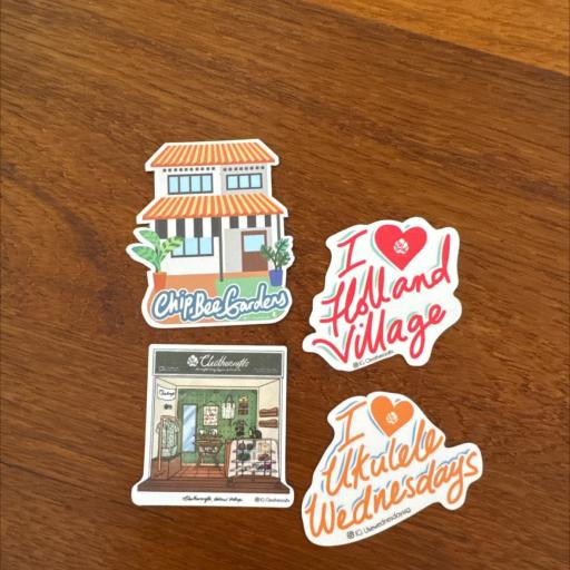 I heart stickers and magnets - image 5