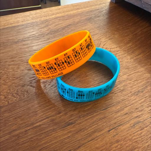 Ukulele chord wristbands - image 2