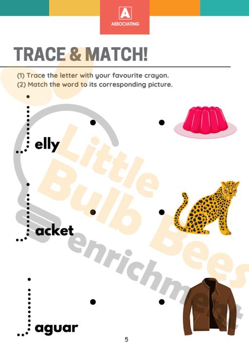 L.E.A.R.N Letter J Activity Book (Printable) - image 4