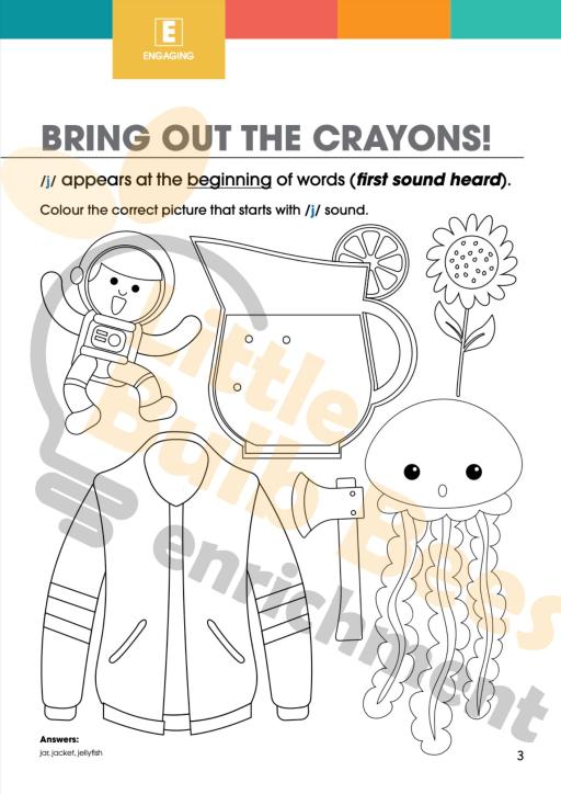 L.E.A.R.N Letter J Activity Book (Printable) - image 3