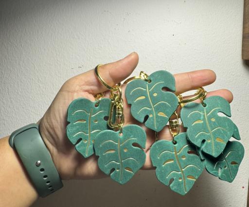 Keychains- Monstera - image 1