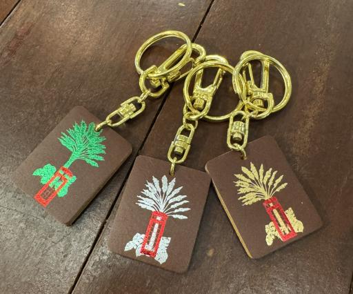 Keychains- gold foiled - image 1