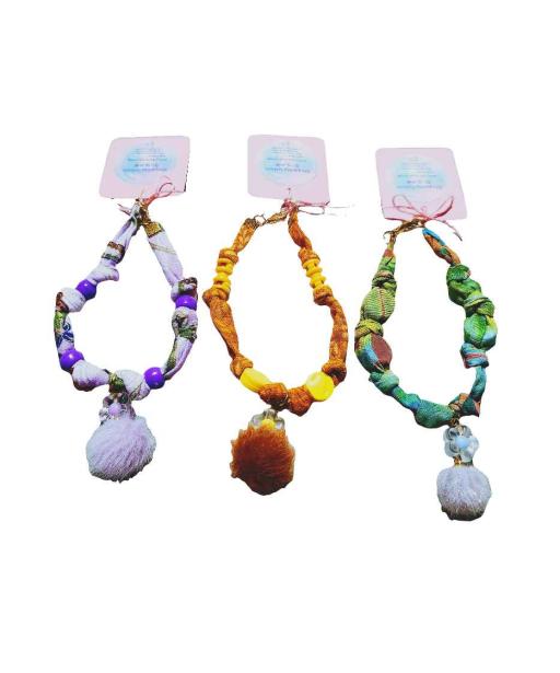 Stylish Fabric Fusion Bracelet - image 10